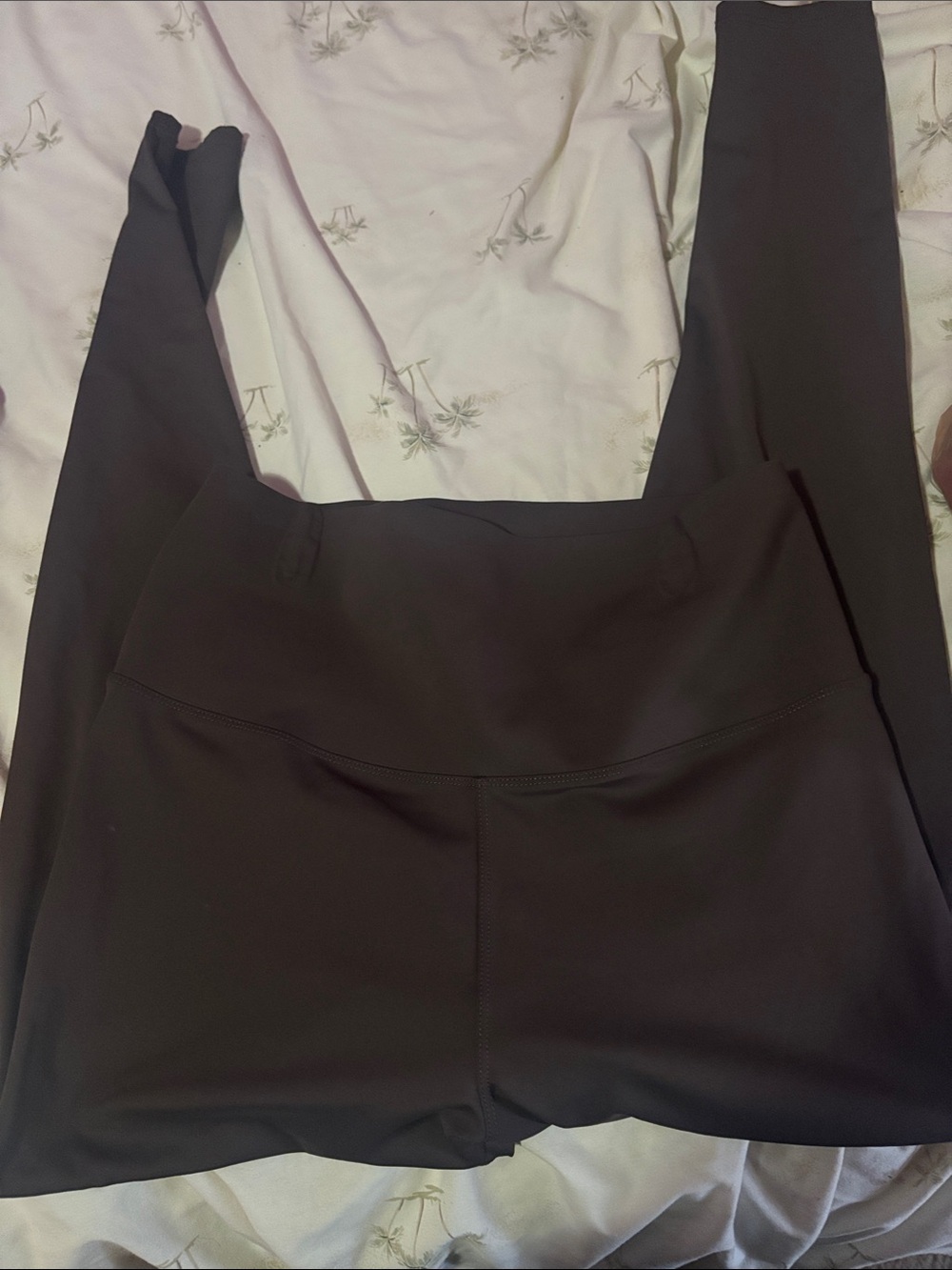 SHEIN Black High-Waist Ponte Leggings